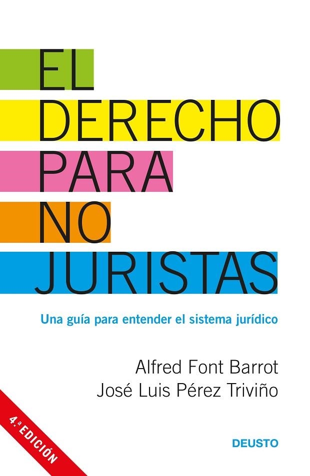 EL DERECHO PARA NO JURISTAS | 9788423427130 | FONT BARROT, ALFRED / PÉREZ TRIVIÑO, JOSÉ LUIS