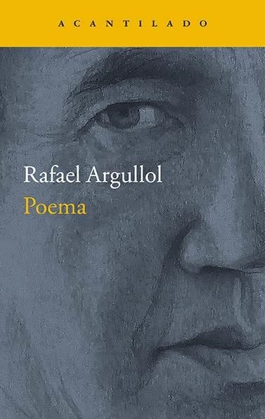 POEMA | 9788416748358 | ARGULLOL MURGADAS, RAFAEL