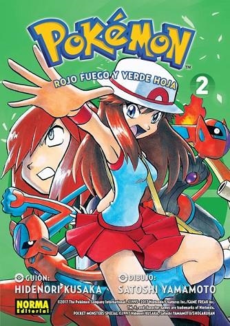 POKEMON 14. ROJO FUEGO Y VERDE HOJA 02 | 9788467925135 | KUSAKA , YAMAMOTO