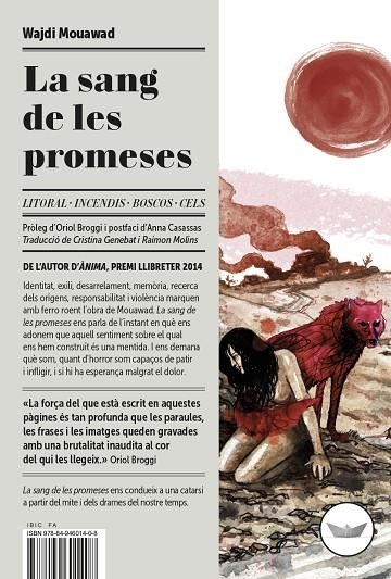 LA SANG DE LES PROMESES | 9788494601408 | MOUAWAD, WAJDI