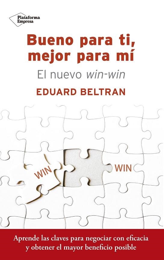 BUENO PARA TI, MEJOR PARA MÍ | 9788417002220 | BELTRAN, EDUARD