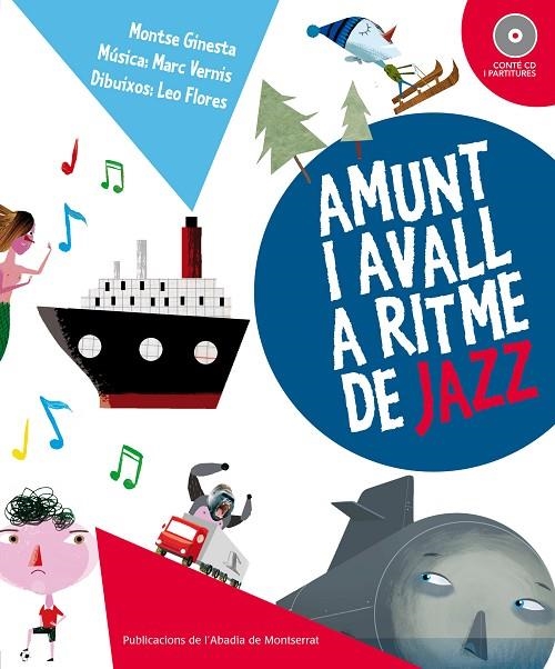 AMUNT I AVALL A RITME DE JAZZ | 9788498835236 | GINESTA CLAVEL, MONTSERRAT