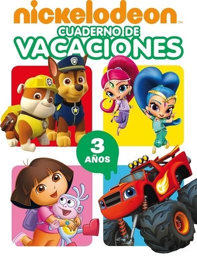 CUADERNO DE VACACIONES NICKELODEON. 3 AÑOS | 9788437201467 | NICKELODEON