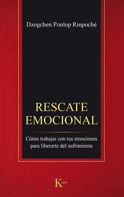 RESCATE EMOCIONAL | 9788499885544 | PONLOP RINPOCHÉ, DZOGHEN