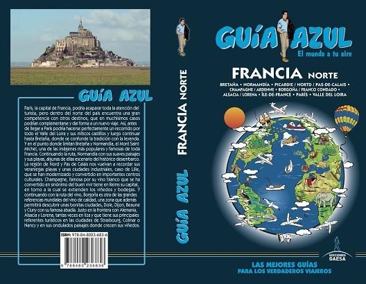 FRANCIA NORTE GUIA AZUL | 9788480236836 | INGELMO, ÁNGEL