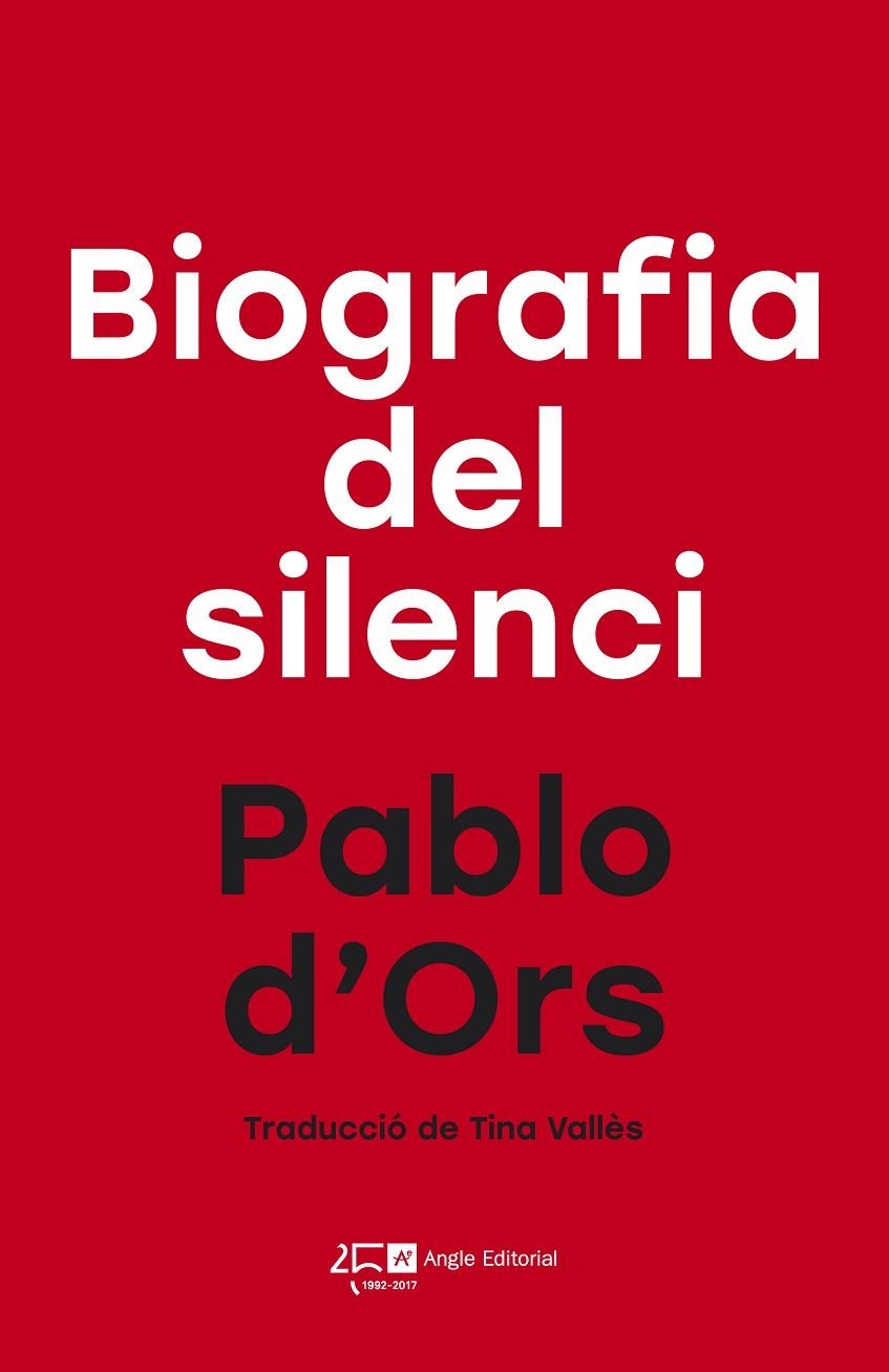 BIOGRAFIA DEL SILENCI | 9788415307792 | D'ORS FÜHRER, PABLO