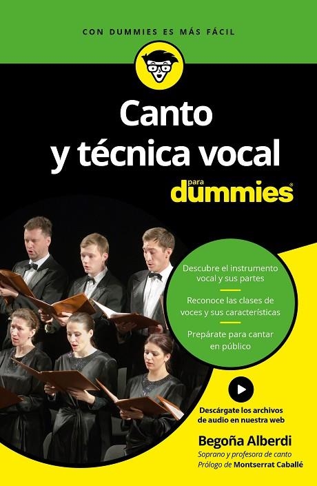 CANTO Y TÉCNICA VOCAL PARA DUMMIES | 9788432903663 | ALBERDI DE MIGUEL, BEGOÑA