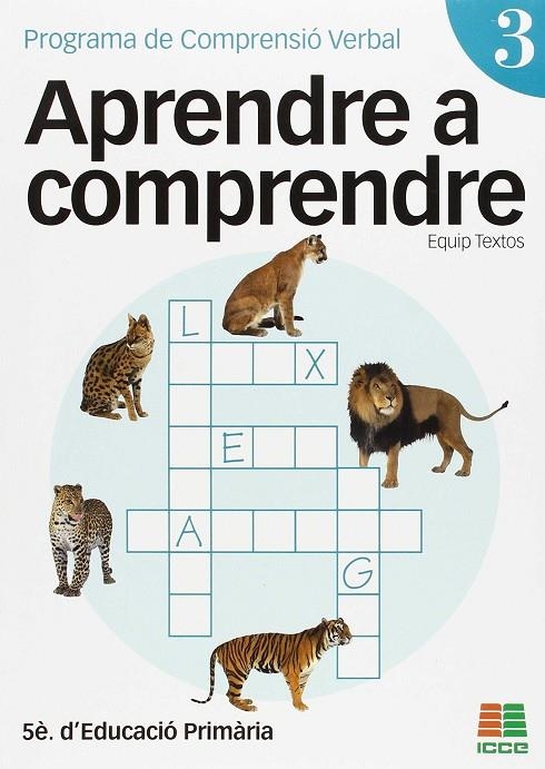 APRENDRE A COMPRENDRE 3, EDUCACIÓ PRIMÀRIA. PROGRAMA DE COMPRENSIÓ VERBAL | 9788472783706 | VIDAL-ABARCA GÁMEZ, EDUARDO