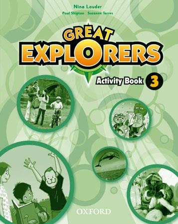 GREAT EXPLORERS 3: ACTIVITY BOOK | 9780194507417 | LAUDER, NINA