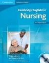 CAMBRIDGE ENGLISH FOR NURSING PRE-INTERMEDIATE STUDENT'S BOOK WITH AUDIO CD | 9780521141338 | ALLUM, VIRGINIA / MCGARR, PATRICIA / DAY, JEREMY