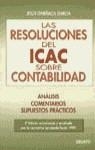 RESOLUCIONES DEL ICAC SOBRE CONTABILIDAD | 9788423416691 | OMEÑACA GARCIA