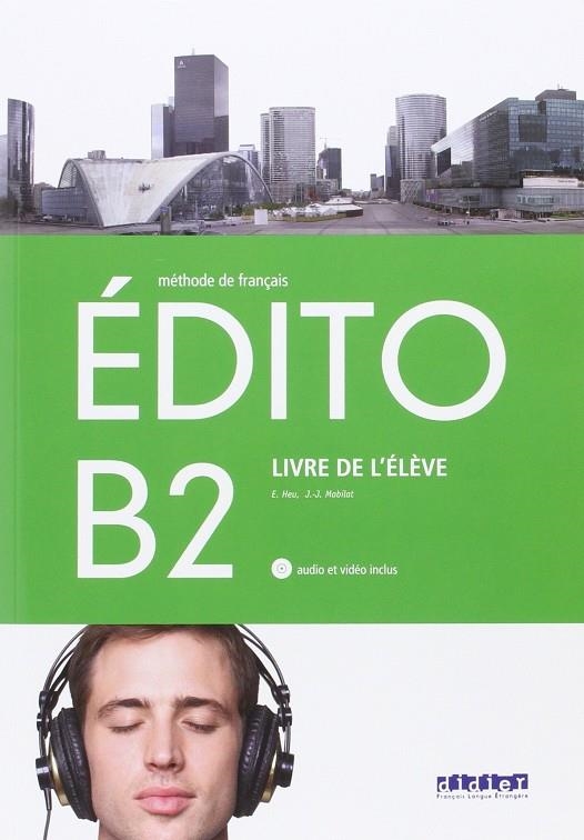 EDITO B2 ELEVE+CD+DVD | 9788490492055 | VARIOS