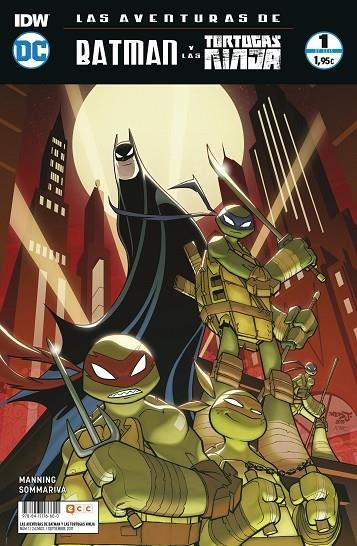 LAS AVENTURAS DE BATMAN Y LAS TORTUGAS NINJA NÚM. 1 (DE 6) | 9788417176600 | K. MANNING, MATTHEW