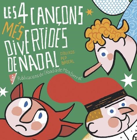 LES 4 CANÇONS MES DIVERTIDES DE NADAL | 9788498839333 | BROCAL, PEP