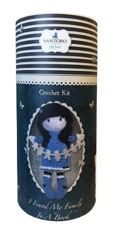 CROCHET KIT I FOUND MY FAMILY IN A BOOK | 9788490948439 | SANTORO LONDON