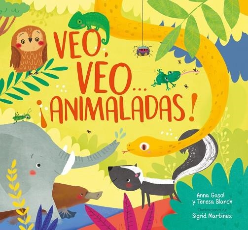 VEO, VEO... ¡ANIMALADAS! | 9788448848026 | ANNA GASOL/TERESA BLANCH/SIGRID MARTÍNEZ