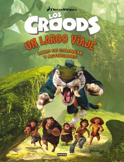 LOS CROODS LIBRO DE COLOREAR Y ACTIVIDADES | 9788444169538 | VVAA