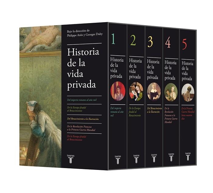 HISTORIA DE LA VIDA PRIVADA (EDICIÓN ESTUCHE CON LOS 5 VOLÚMENES) | 9788430699483 | PHILIPPE AIRÈS Y GEORGES DUBY