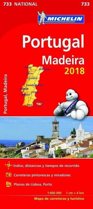 MAPA NATIONAL PORTUGAL MADEIRA | 9782067226609 | VV.AA.