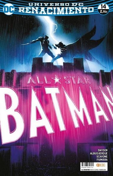 ALL-STAR BATMAN NÚM. 14 (RENACIMIENTO) | 9788417316174 | SNYDER, SCOTT / ALBUQUERQUE, RAFAEL / SCAVONE, RAFAEL