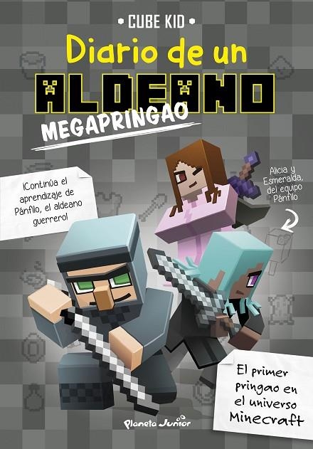 MINECRAFT. DIARIO DE UN ALDEANO MEGAPRINGAO | 9788408181033 | CUBE KID