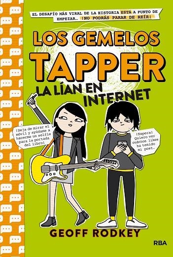 LOS GEMELOS TAPPER 4. LA LÍAN EN INTERNET | 9788427212695 | RODKEY , GEOFF