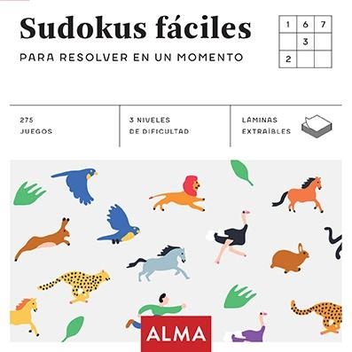 SUDOKUS FÁCILES PARA RESOLVER EN UN MOMENTO (CUADRADOS DE DIVERSIÓN) | 9788415618980 | ANDERS PRODUCCIONES