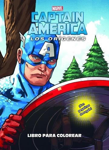 CAPITÁN AMÉRICA. LOS ORÍGENES. LIBRO PARA COLOREAR | 9788416914258 | MARVEL