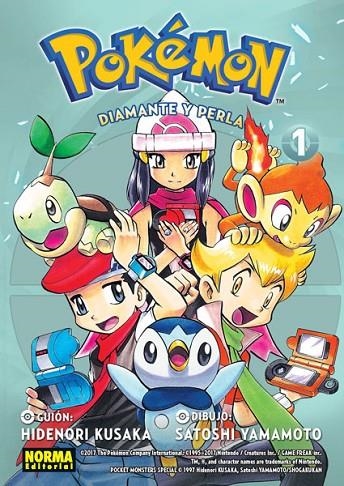 POKÉMON 17 DIAMANTE Y PERLA 1 | 9788467925166 | HIDENORI KUSAKA, SATOSHI YAMAMOTO