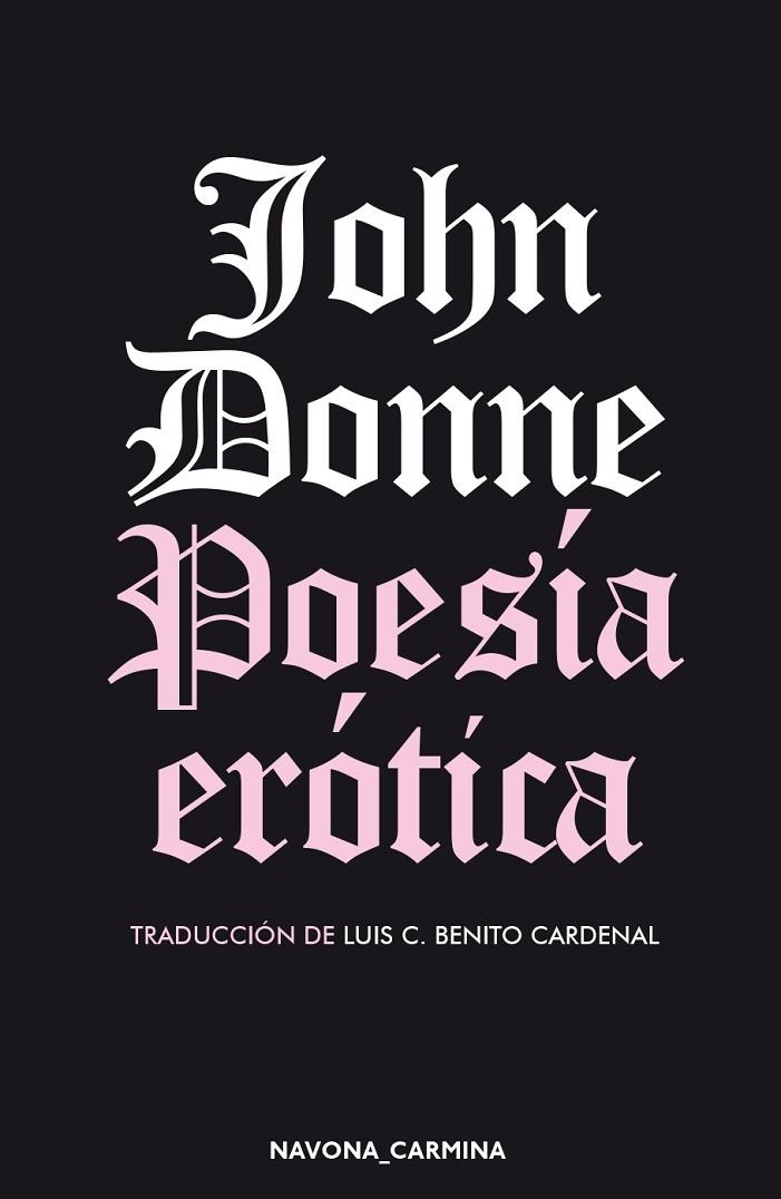 POESÍA ERÓTICA | 9788417181376 | DONNE, JOHN