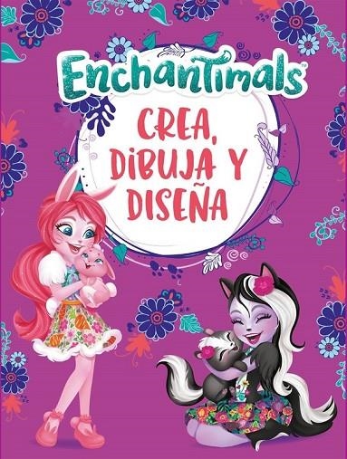 CREA, DIBUJA Y DISEÑA (ENCHANTIMALS. ACTIVIDADES) | 9788448850388 | AAVV