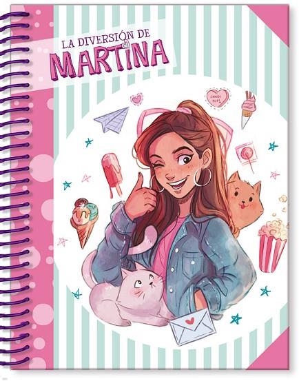 LIBRETA DE LA DIVERSIÓN DE MARTINA (TURQUESA) (LA DIVERSIÓN DE MARTINA) | 9788417460525 | D'ANTIOCHIA, MARTINA