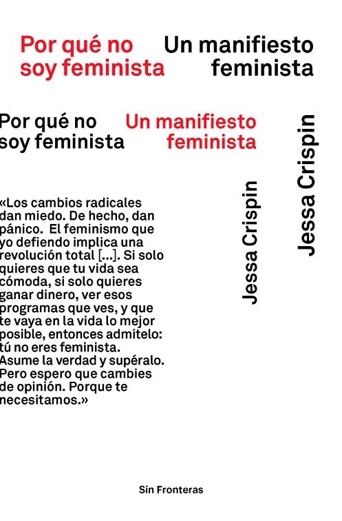 POR QUÉ NO SOY FEMINISTA | 9788415070979 | CRISPIN, JESSA