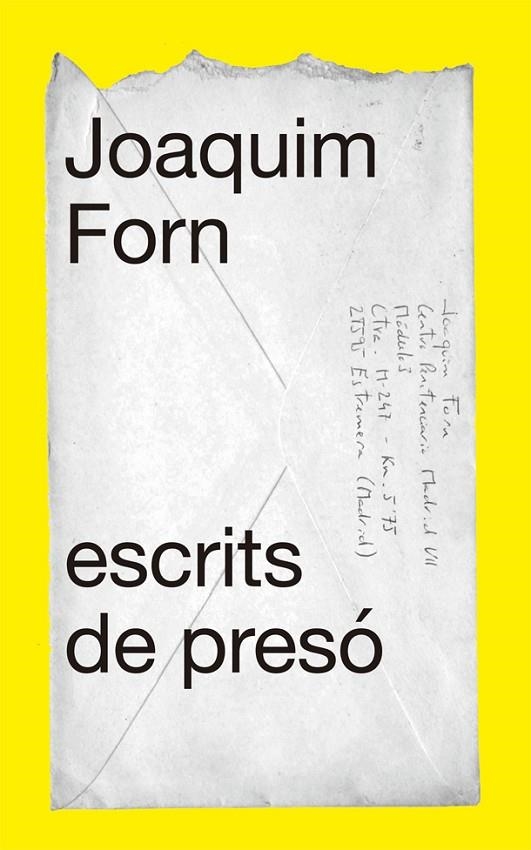 ESCRITS DE PRESÓ | 9788441232006 | FORN, JOAQUIM