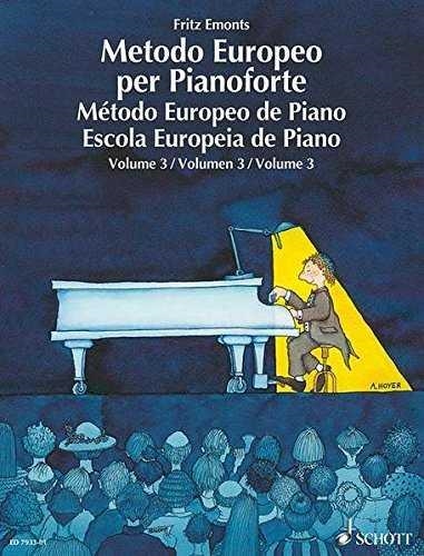 METODO EUROPEO PIANO VOL. 3 | 9783795753269 | FRITZ EMONTS