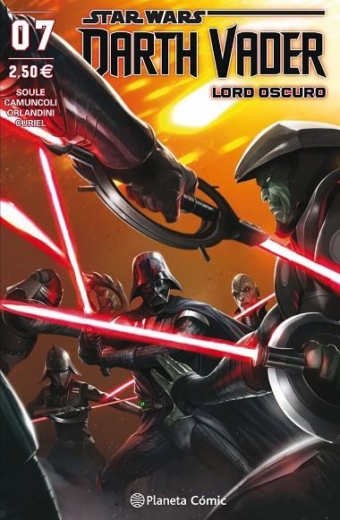 STAR WARS DARTH VADER LORD OSCURO Nº 07 | 9788491469070 | SOULE, CHARLES / CAMUNCOLI, GIUSEPPE