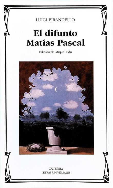 DIFUNTO MATIAS PASCAL, EL | 9788437616551 | PIRANDELLO, LUIGI