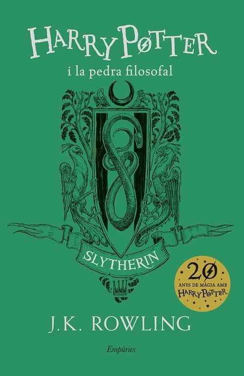 HARRY POTTER I LA PEDRA FILOSOFAL (SLYTHERIN) | 9788417016708 | ROWLING, J.K.