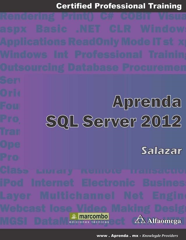 SQL SERVER 2012 | 9788426719805 | SALAZAR DÍEZ, FRANCISCO