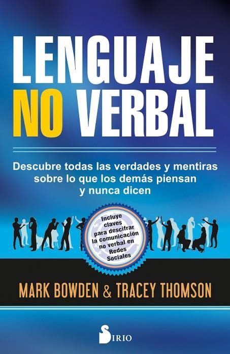 LENGUAJE NO VERBAL | 9788417399078 | BOWDEN, MARK / THOMSON, TRACEY