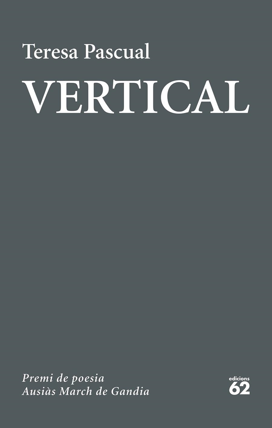 VERTICAL | 9788429777444 | PASCUAL SOLER, TERESA