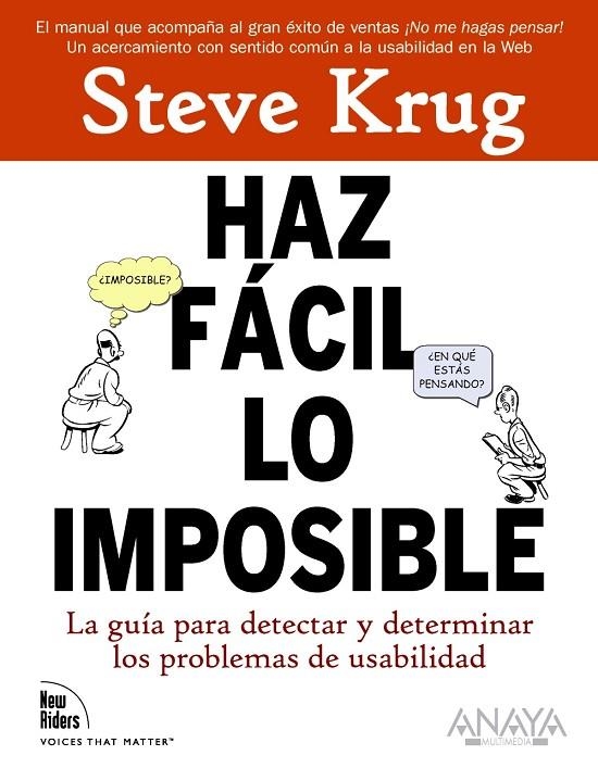 HAZ FACIL LO IMPOSIBLE | 9788441527546 | KRUG, STEVE