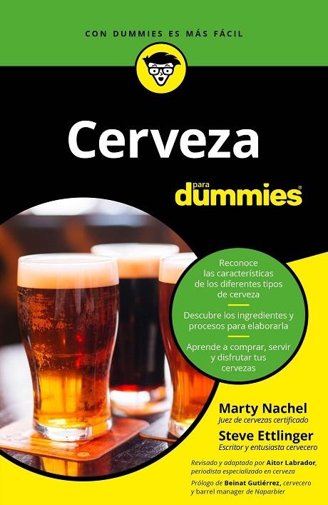 CERVEZA PARA DUMMIES | 9788432905094 | LABRADOR OCHOA, AITOR / ETTLINGER, STEVE / NACHEL, MARTY