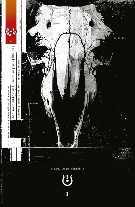 LOS ASESINATOS DEL LUNES NEGRO 1 | 9788467930337 | JONATHAN HICKMAN