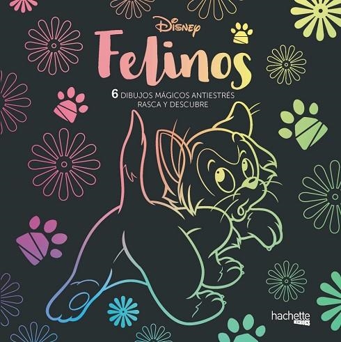 ARTETERAPIA. FELINOS DISNEY. 6 DIBUJOS MÁGICOS | 9788417240790 | VV.AA.