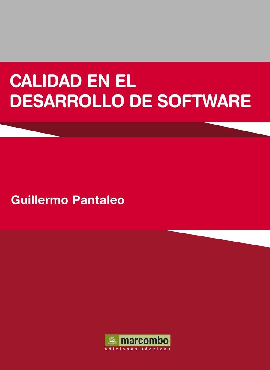 CALIDAD EN EL DESARROLLO DE SOFTWARE | 9788426717979 | PANTALEO, GUILLERMO