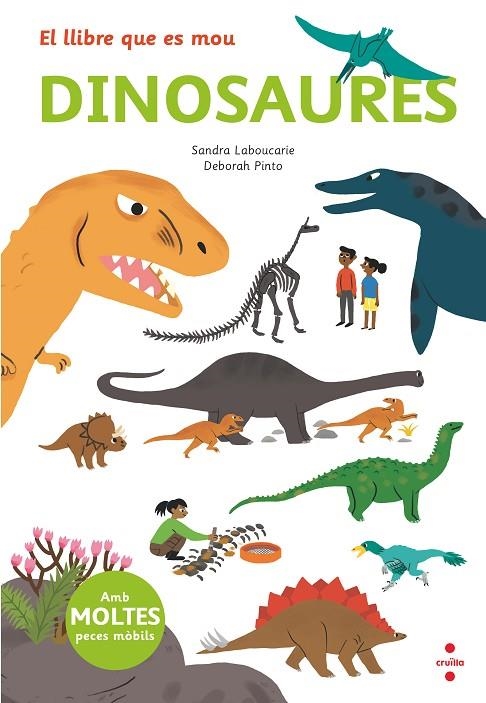 EL LLIBRE QUE ES MOU: DINOSAURES | 9788466145497 | LEBOUCARIE, SANDRA