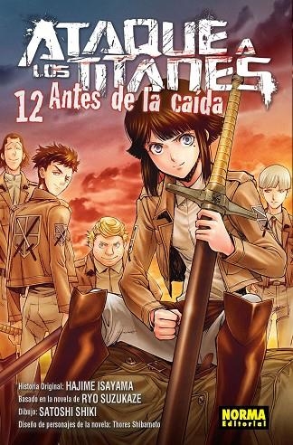 ATAQUE A LOS TITANES ANTES DE LA CAÍDA 12 | 9788467934663 | ISAYAMA, SUZUKAZE, SHIMABOTO, SHIKI