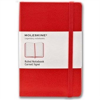 CUADERNO ROJO A RAYAS | 9788862930000 | MOLESKINE