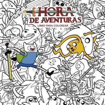 HORA DE AVENTURAS: LIBRO PARA COLOREAR | 9788467935059 | RYAN NORTH SHELLI PAROLINE Y B